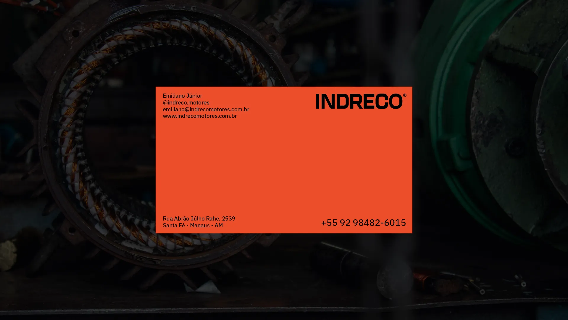 Identidade visual da Indreco, projeto Arcaffo
